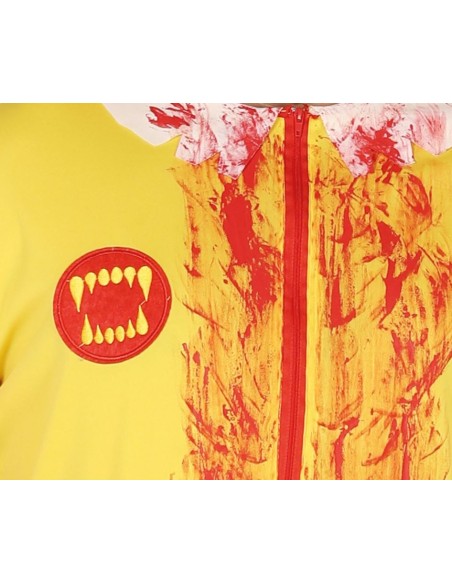 DISFRAZ PAYASO ASESINO BURGUER ADULTO