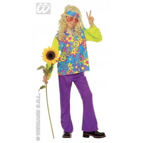 DISFRAZ DE HIPPIE INFANTIL