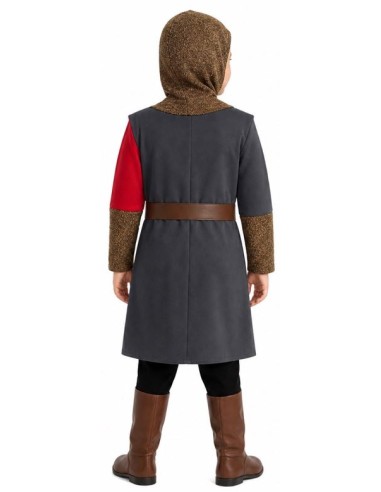 DISFRAZ DE PRINCIPE GUERRERO MEDIEVAL NIÑO