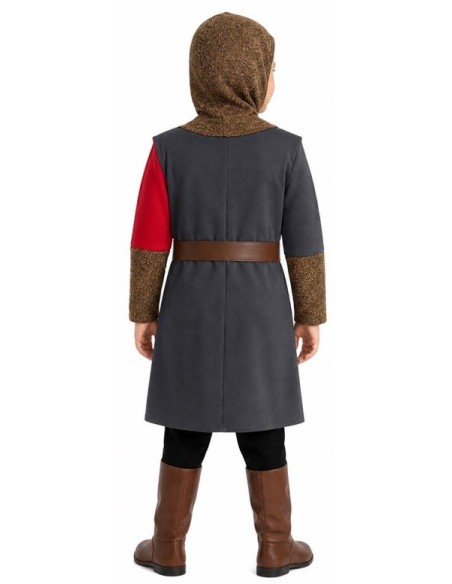 DISFRAZ DE PRINCIPE GUERRERO MEDIEVAL NIÑO