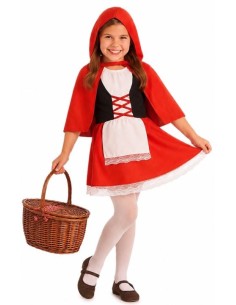 DISFRAZ DE CAPERUCITA ROJA INFANTIL