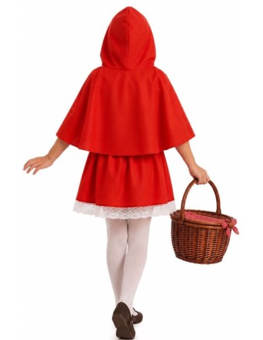 DISFRAZ DE CAPERUCITA ROJA INFANTIL