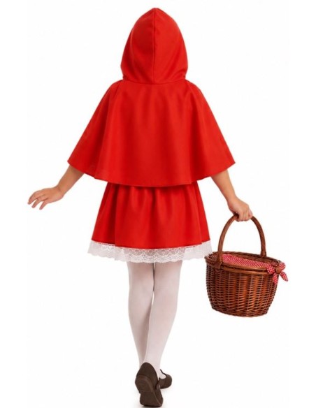 DISFRAZ DE CAPERUCITA ROJA INFANTIL