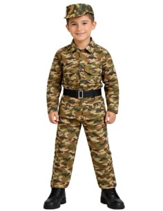 DISFRAZ DE MILITAR INFANTIL