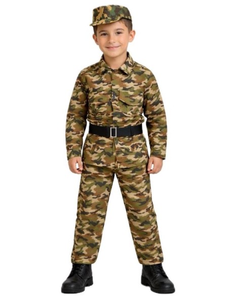 DISFRAZ DE MILITAR INFANTIL