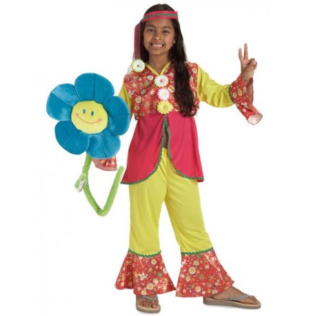 DISFRAZ DE HIPPIE INFANTIL 