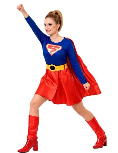 DISFRAZ DE SUPERHEROÍNA ADULTO