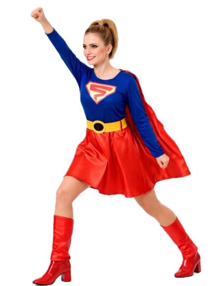 DISFRAZ DE SUPERHEROÍNA ADULTO