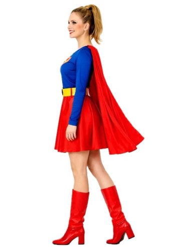 DISFRAZ DE SUPERHEROÍNA ADULTO