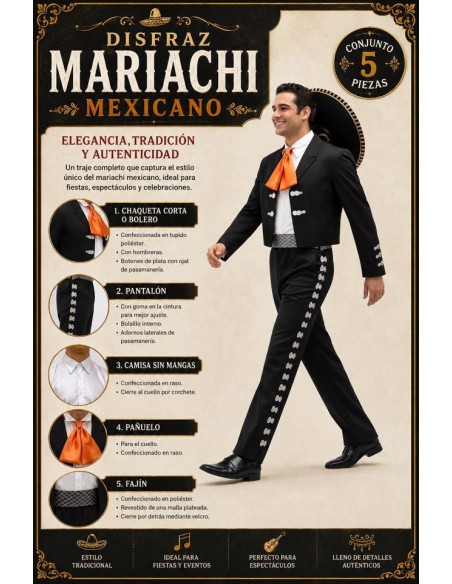 DISFRAZ DE MEJICANO ADULTO