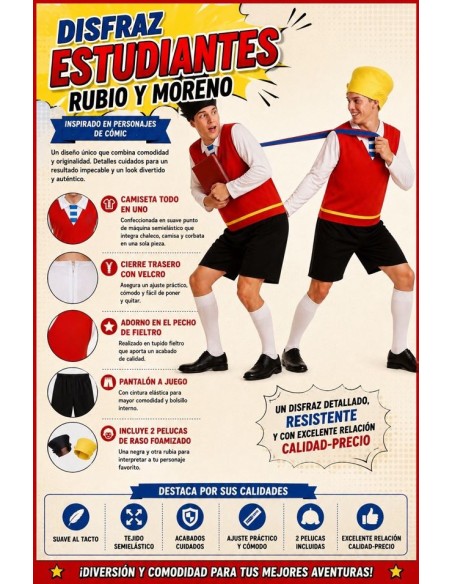 DISFRAZ DE ZIPI Y ZAPE ADULTO