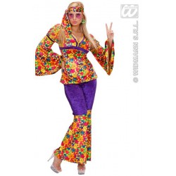 DISFRAZ DE HIPPIE MUJER