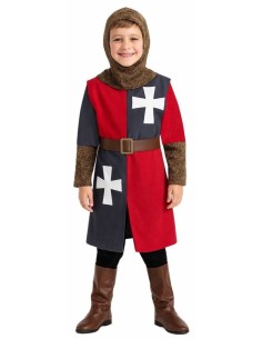 DISFRAZ DE PRINCIPE GUERRERO MEDIEVAL NIÑO