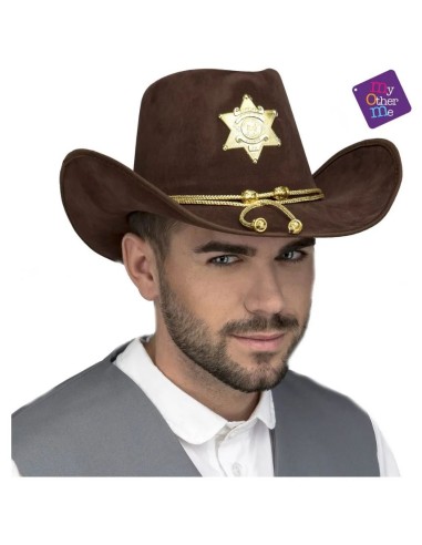 SOMBRERO VAQUERO SHERIFF ADULTO