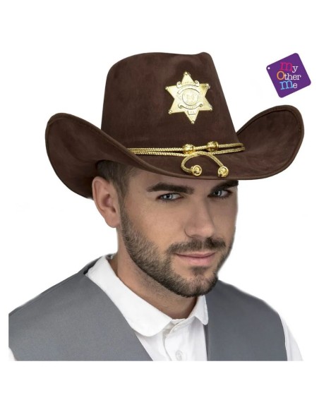 SOMBRERO VAQUERO SHERIFF ADULTO