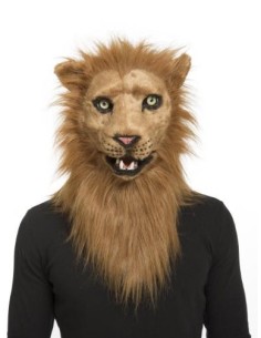CARETA LEÓN CON MANDÍBULA MÓVIL 