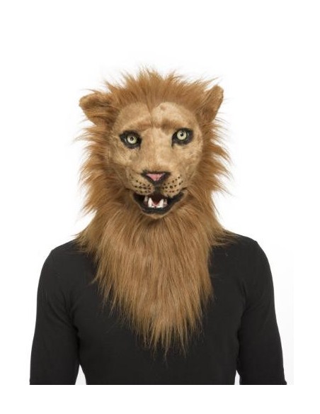 CARETA LEÓN CON MANDÍBULA MÓVIL 