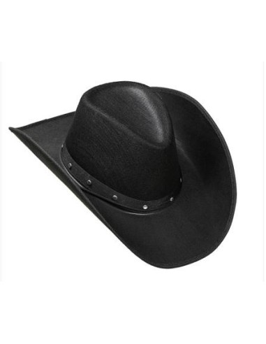 SOMBRERO COWBOY CON TACHUELAS