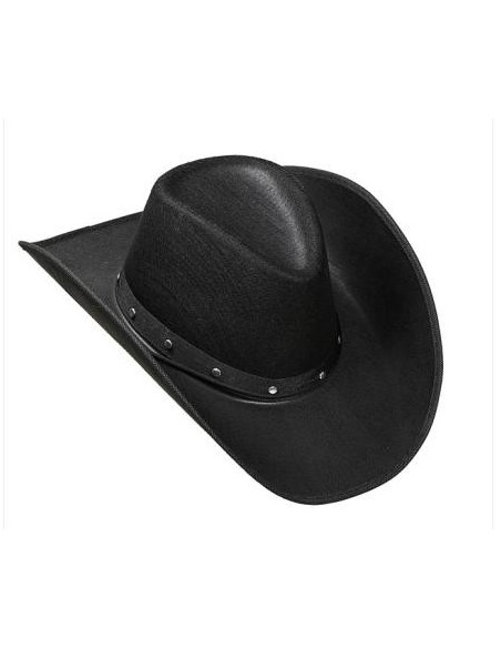 SOMBRERO COWBOY CON TACHUELAS