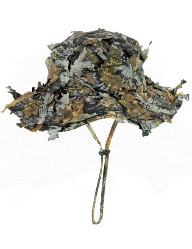 GORRO TÁCTICO CON HOJAS DE CAMUFLAJE