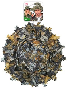 GORRO TÁCTICO CON HOJAS DE CAMUFLAJE 2