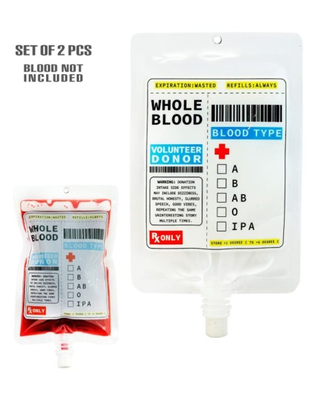 BOLSAS PARA SANGRE VACÍAS 2 UND