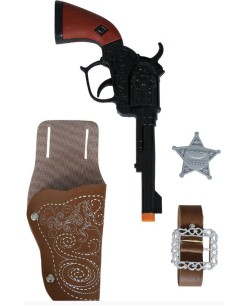 PISTOLA CON CARTUCHERA 2