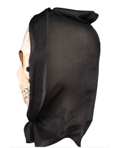 CARETA CALAVERA HOCKEY CON CAPUCHA PVC 2