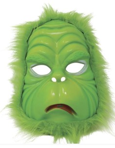 CARETA DUENDE VERDE GRINCH, PVC 2