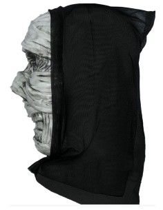 CARETA MOMIA CON CAPUCHA, PVC 2