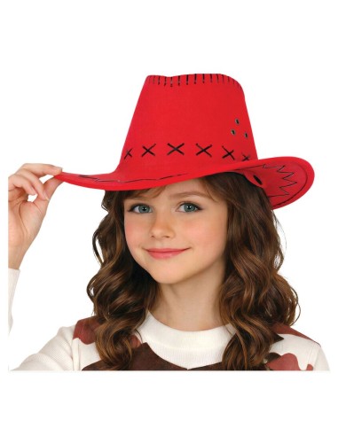 SOMBRERO VAQUERO SIMIL PIEL INFANTIL