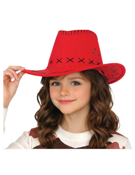 SOMBRERO VAQUERO SIMIL PIEL INFANTIL