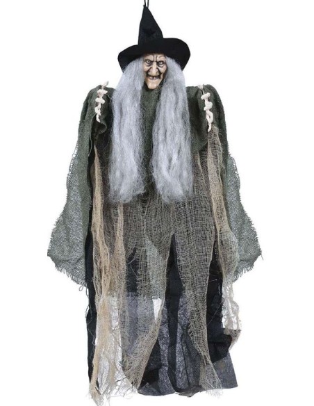 BRUJA COLGANTE DECORATIVA 50 CM