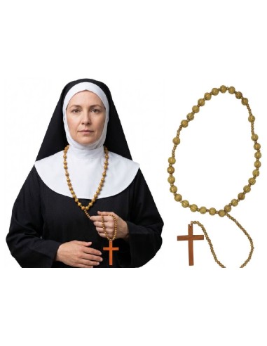 ROSARIO DE MADERA 90 CM