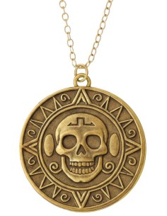 COLLAR CALAVERA PIRATA METAL 2