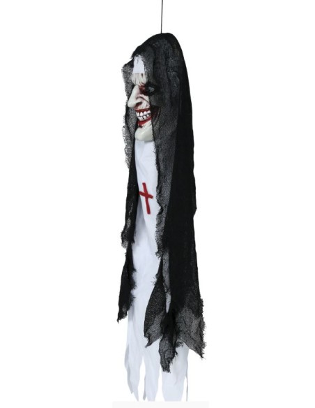 COLGANTE CABEZA MONJA LUZ 90 CM