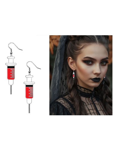 PENDIENTES JERINGUILLAS METAL