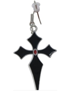 PENDIENTES CRUCES GÓTICAS METAL 2