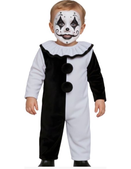 DISFRAZ PAYASO TERRORÍFICO BEBÉ