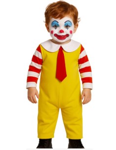 DISFRAZ PAYASO BURGUER BEBÉ