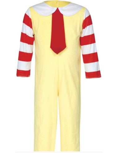 DISFRAZ PAYASO BURGUER BEBÉ