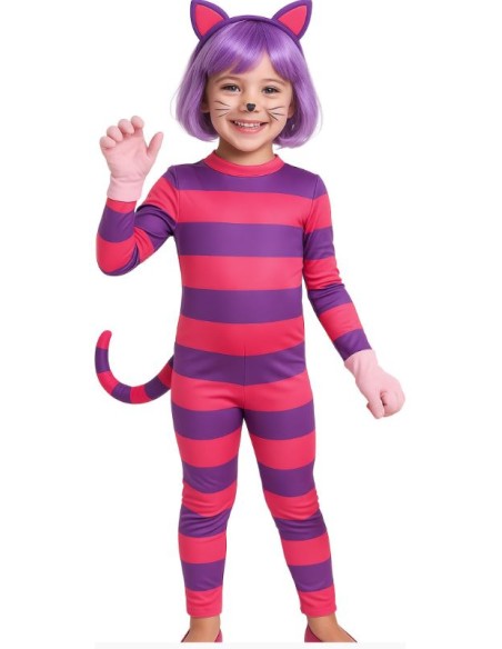 DISFRAZ DE GATO RISÓN INFANTIL