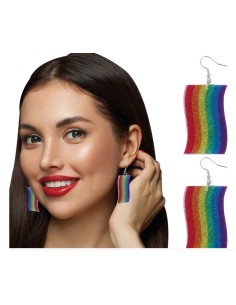 PENDIENTES ARCOIRIS 5 CM
