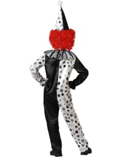 DISFRAZ PAYASO HALLOWEEN GRIS INFANTIL 2