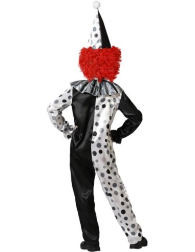DISFRAZ PAYASO HALLOWEEN GRIS INFANTIL