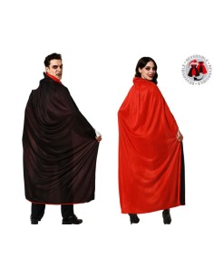 CAPA NEGRA/ROJA REVERSIBLE 150 CM