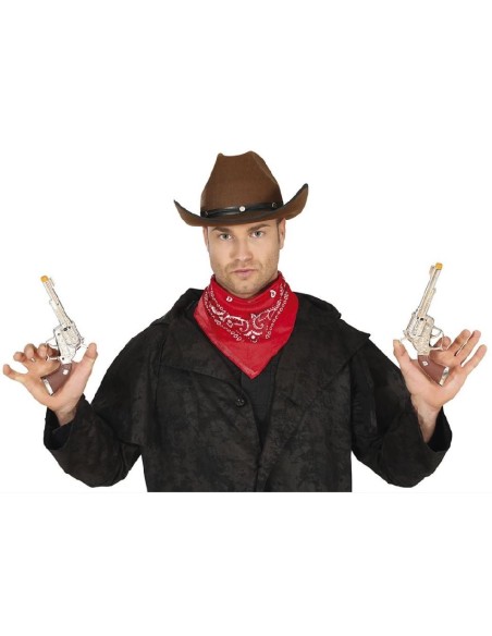PISTOLAS VAQUERO 25 CM 2 UND