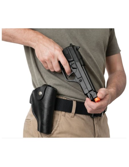 PISTOLA CON FUNDA SIMIL PIEL