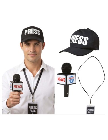 SET PERIODISTA 3 PIEZAS