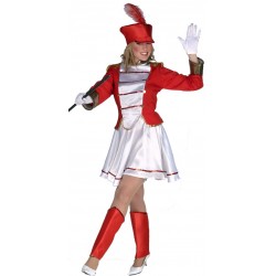 DISFRAZ DE MAJORETTE MUJER